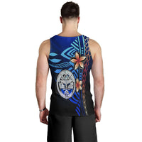 Marshall Islands Men's Tank Top - Vintage Tribal Mountain Crest - Polynesian Pride