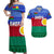 Shefa Province Vanuatu Matching Hawaiian Shirt and Dress Pattern Traditional Style LT8 Blue - Polynesian Pride