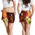 Tonga Custom Personalised Women's Shorts - Tribal Tuna Fish - Polynesian Pride