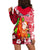 Mele Kalikimaka Hoodie Dress Christmas Hawaii with Santa Claus LT13 - Polynesian Pride