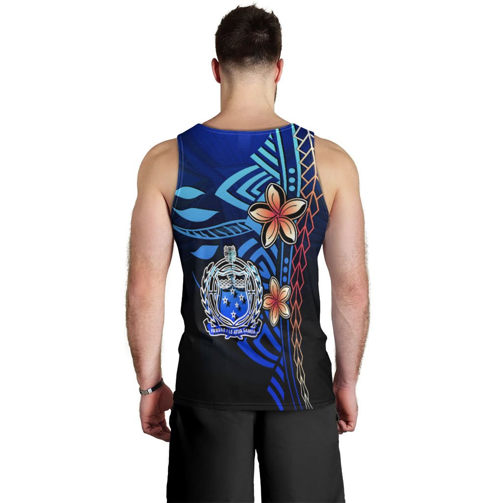 Samoa Men's Tank Top - Vintage Tribal Mountain - Polynesian Pride