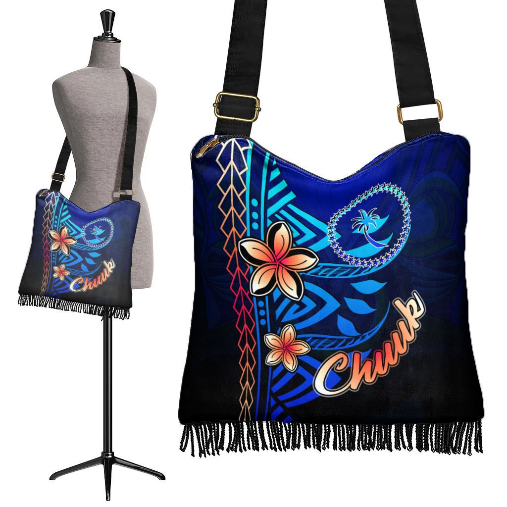 Chuuk Boho Bag - Vintage Tribal Mountain - Polynesian Pride