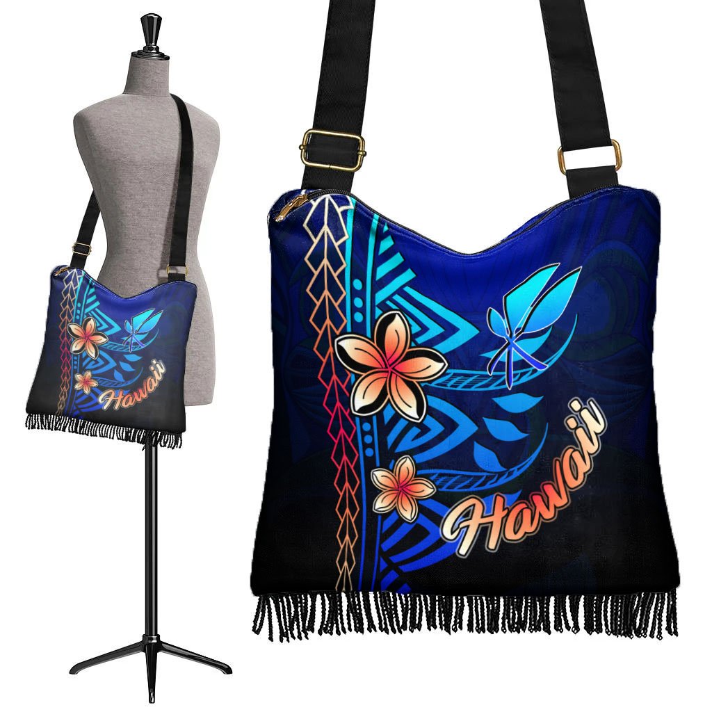 Hawaii Boho Bag - Vintage Tribal Mountain - Polynesian Pride