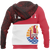 Tahiti Pullover Hoodie Tahiti Flag Polynesian A0 - Polynesian Pride