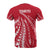 Tahiti T Shirt Tahiti Flag Swirling Style - Polynesian Pride