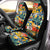 Polynesian Car Seat Cover - Colorful Hibiscus Flowers Pattern Universal Fit Vintage - Polynesian Pride