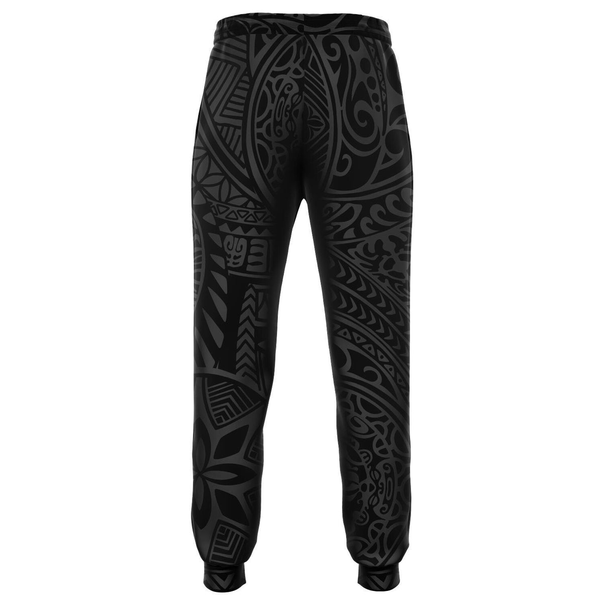 Polynesian Hawaiian Style Tribal Tattoo Gray Joggers - Polynesian Pride