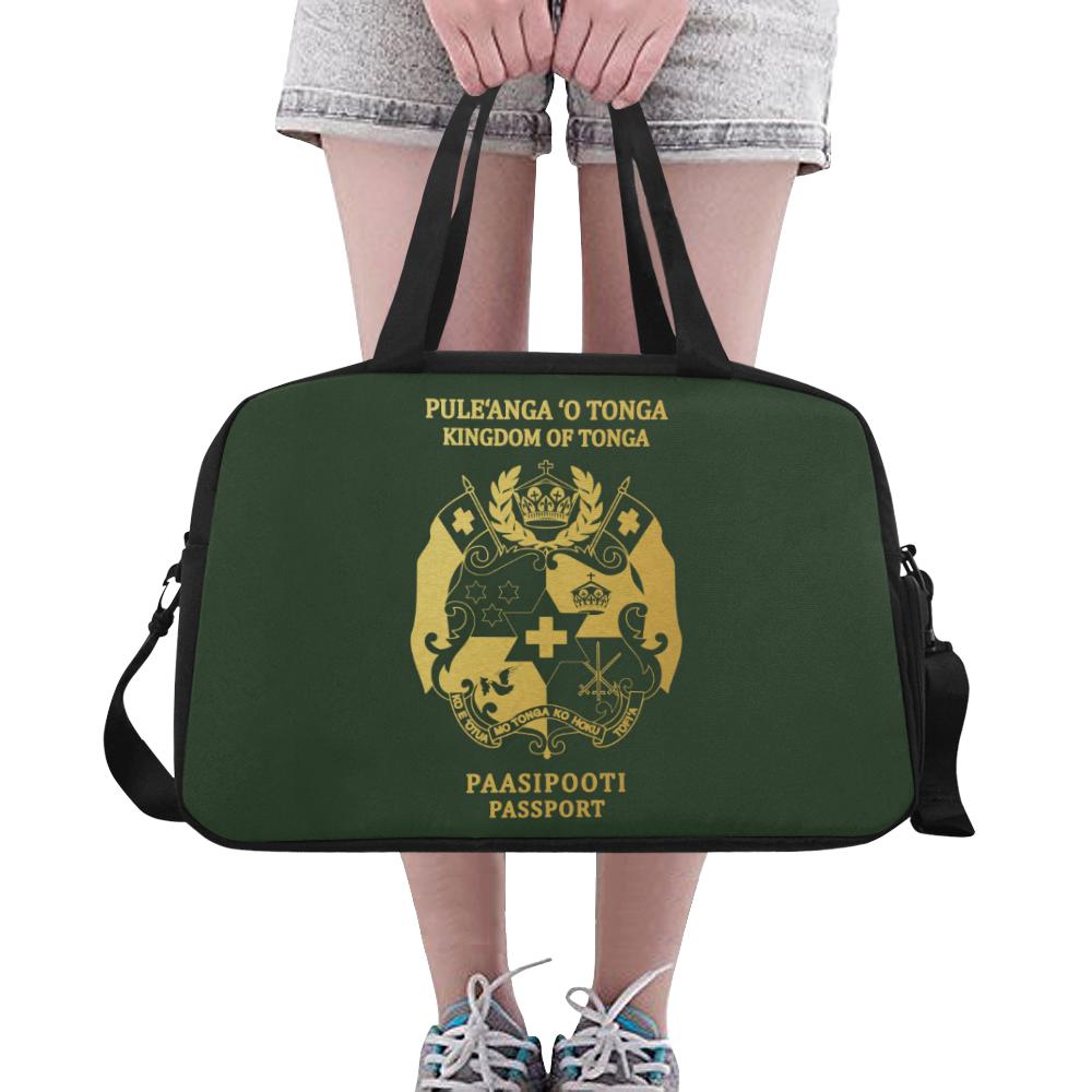 Tonga Passport Fitness Handbag Tonga One Size Green - Polynesian Pride