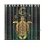 Turtle Hibiscus Golden Galaxy Shower Curtain - Polynesian Pride