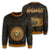 Hawaiian Hawaii Coat Of Arms Inside Sweatshirt Gold - Glow Style - AH Unisex Gold - Polynesian Pride