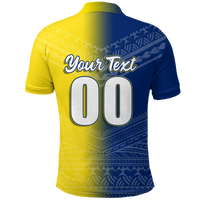 Custom Rakahanga Islands Pride Polo Shirt LT12 - Polynesian Pride