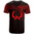 Pohnpei Micronesian T Shirt Full Color Heart Shield - Polynesian Pride