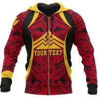 Hawaii Custom Zip up Hoodie Protect Mauna Kea - Polynesian Pride