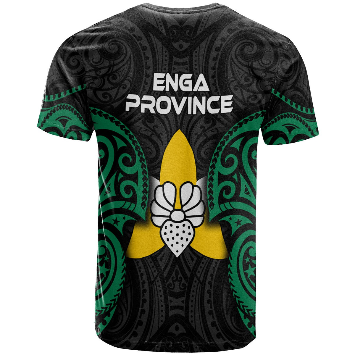 Papua New Guinea Enga Province Polynesian T Shirt Spirit Version - Polynesian Pride