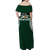 Takuilau College Tongan Patterns Off Shoulder Long Dress - LT12 - Polynesian Pride