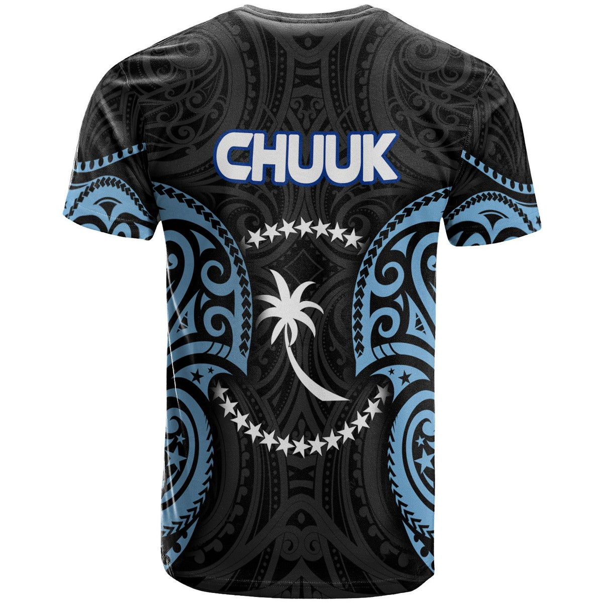 Chuuk Micronesia Custom T Shirt Micronesia Spirit - Polynesian Pride