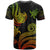 Nauru Custom T Shirt Polynesian Turtle With Pattern Reggae - Polynesian Pride