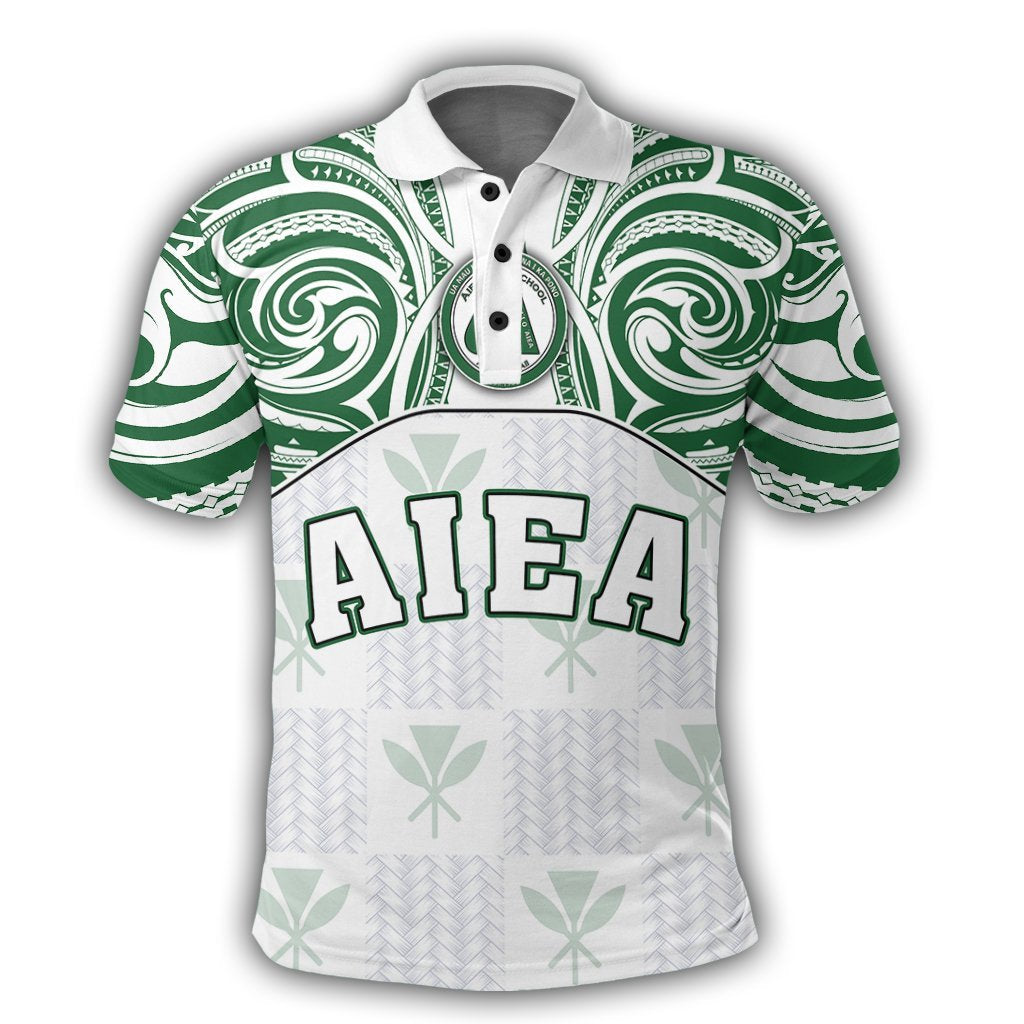 Hawaii Polo Shirt Kanaka Aiea High School Polo Shirt Demodern Style - Polynesian Pride