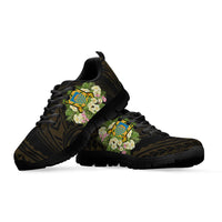 Tuvalu Sneakers - Polynesian Gold Patterns Collection - Polynesian Pride