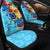 Cook Islands Car Seat Cover - Tropical Style Universal Fit Blue - Polynesian Pride
