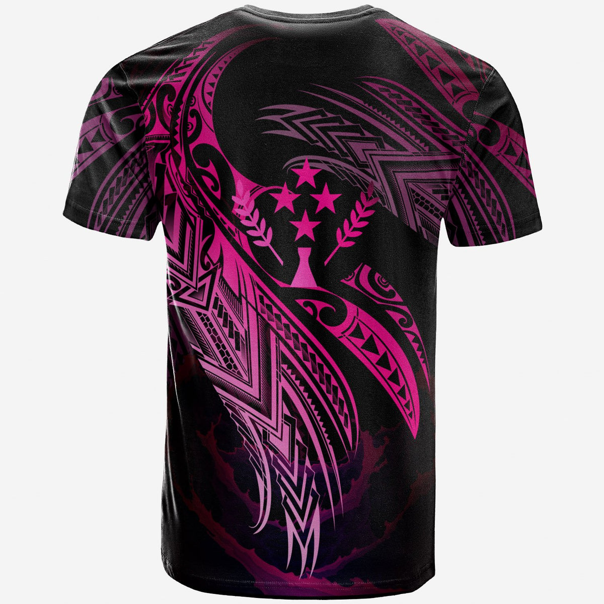 Kosrae Polynesian T Shirt Kosrae Legend Pink Version - Polynesian Pride