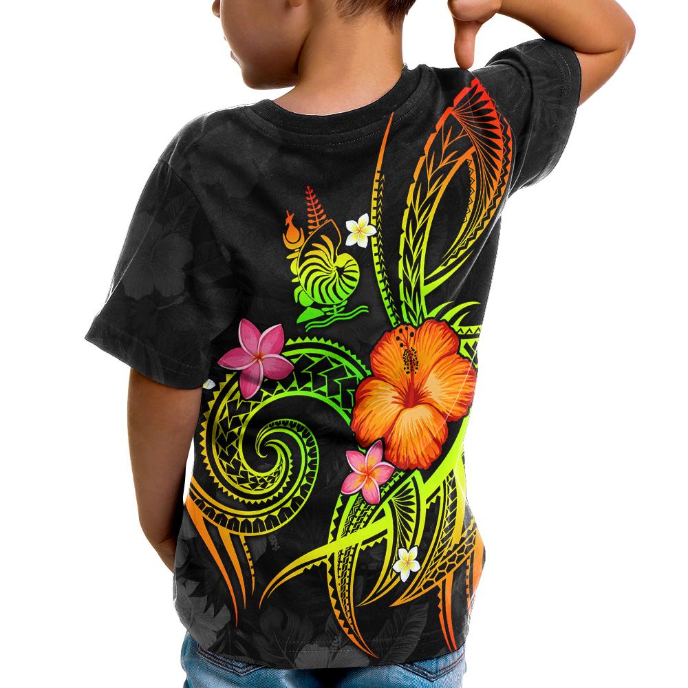 New Caledonia Polynesian Custom T Shirt Legend of New Caledonia (Reggae) - Polynesian Pride