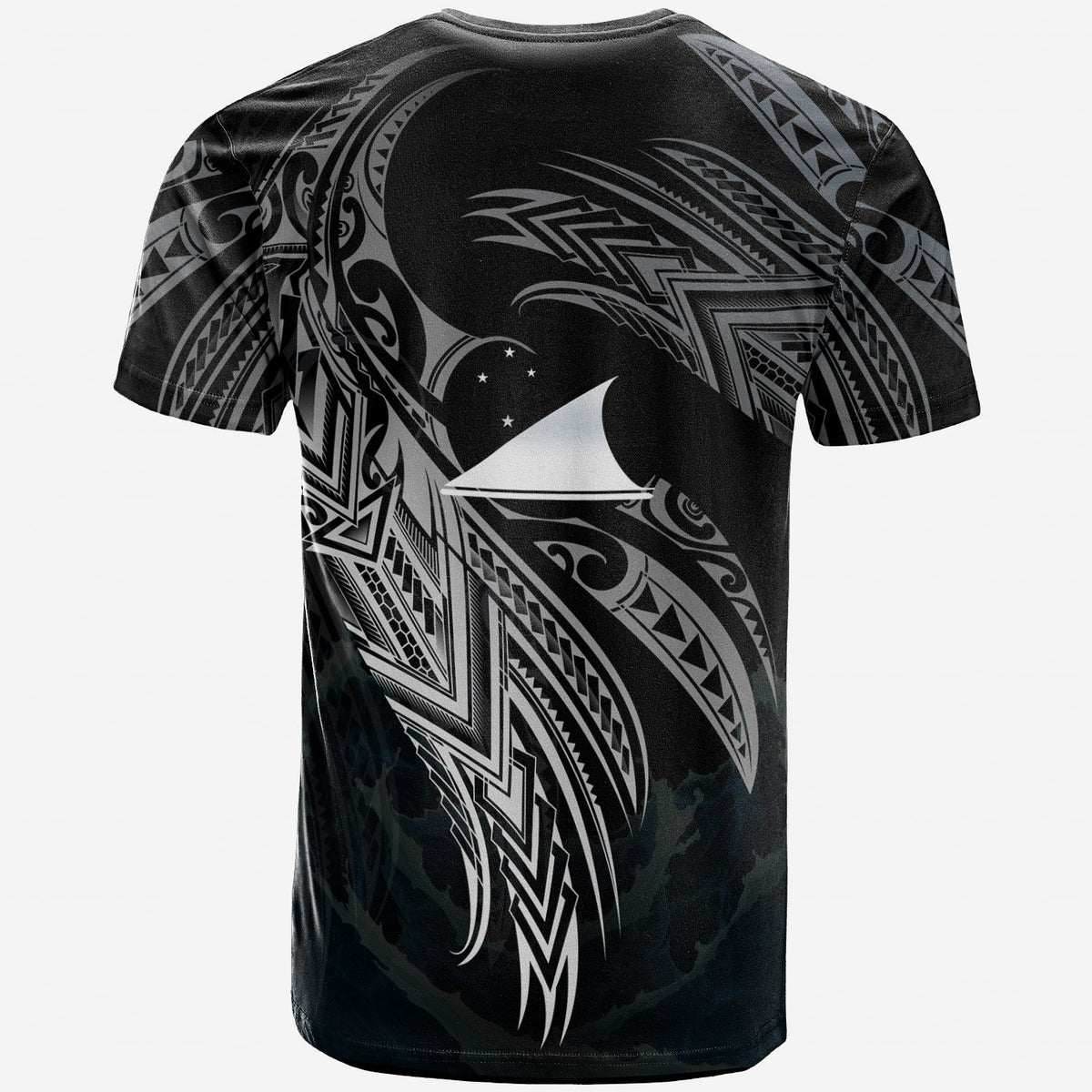 Tokelau Polynesian Custom T Shirt Tokelau Legend White Version - Polynesian Pride