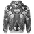 FSM Hoodie White Seal with Polynesian Tattoo - Polynesian Pride