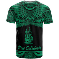 New Caledonia Polynesian T Shirt New Caledonia Pride Green Version - Polynesian Pride