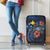 Papua New Guinea Polynesian Luggage Cover - Blue Turtle Hibiscus - Polynesian Pride