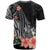 Solomon Islands T-Shirt - Polynesian Hibiscus Pattern Style