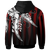 Polynesian Special Zip Hoodie Brilliant Flower In Stripe Style - Polynesian Pride