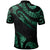 Palau Polo Shirt Polynesian Tattoo Green Version - Polynesian Pride