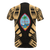 Guam T Shirt Guam Coat of Arms Polynesian Tattoo Gold Style - Polynesian Pride
