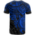 Cook Islands Polynesian T Shirt Cook Islands Flag Blue Turtle Hibiscus - Polynesian Pride