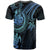 New Caledonia Custom T shirt Blue Turtle - Polynesian Pride