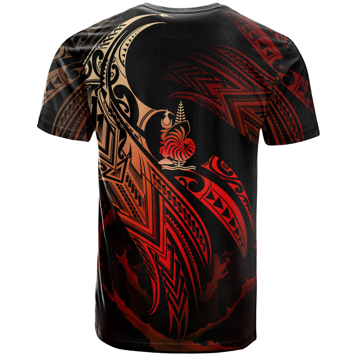New Caledonia Polynesian T Shirt New Caledonia Legend Red Version - Polynesian Pride
