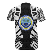 Federated States of Micronesia T Shirt F S M Seal Polynesian Tattoo Style - Polynesian Pride