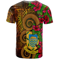 Tuvalu Polynesian T Shirt Hibiscus Vintage - Polynesian Pride