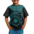 Marshall Islands Polynesian Custom T Shirt Marshall Islands Waves (Turquoise) - Polynesian Pride