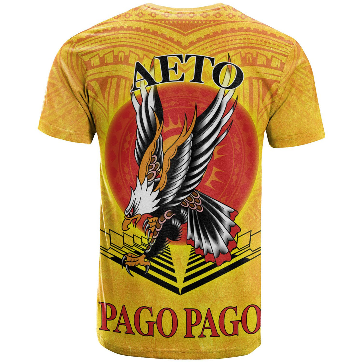American Samoa T Shirt Pago Pago Aeto (Ver 2) - Polynesian Pride