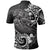 Guam Polynesian Polo Shirt White Shark Polynesian Tattoo - Polynesian Pride