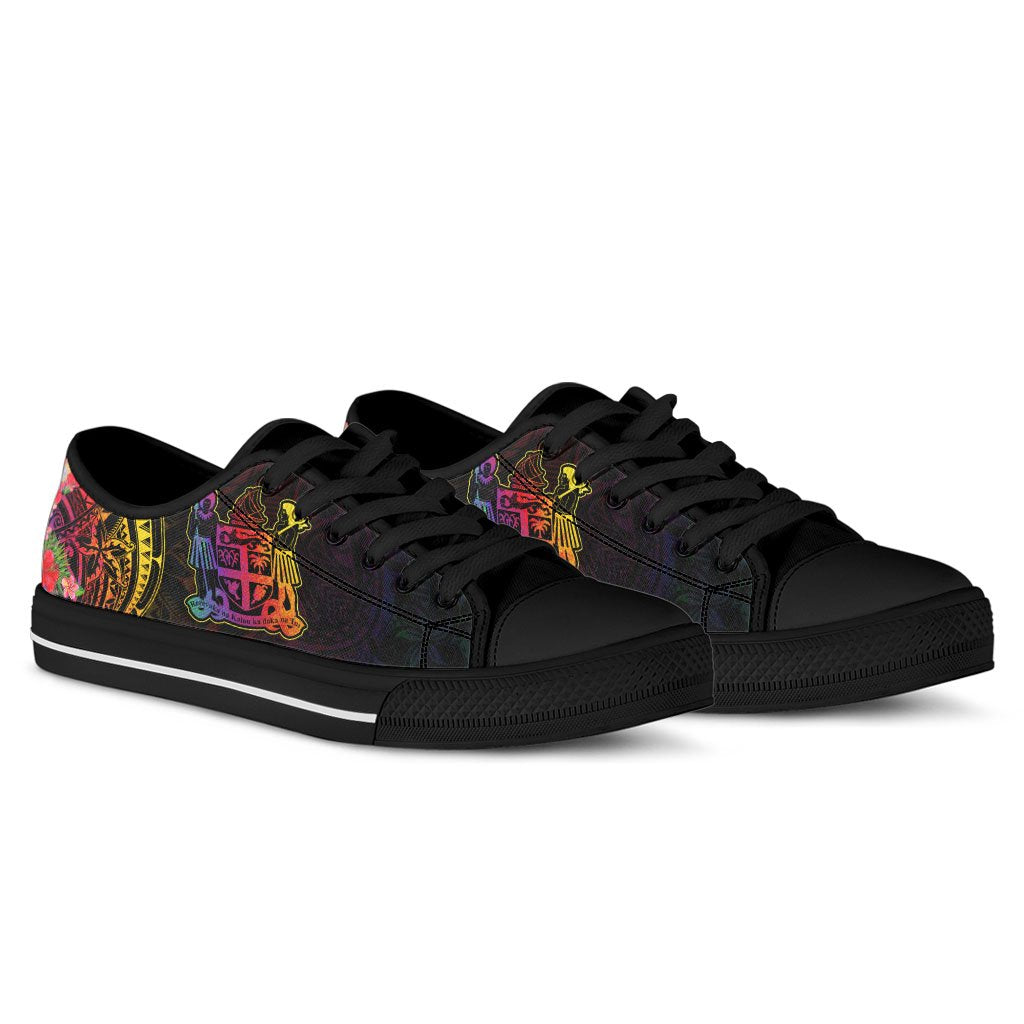 Fiji Low Top Shoes - Tropical Hippie Style - Polynesian Pride
