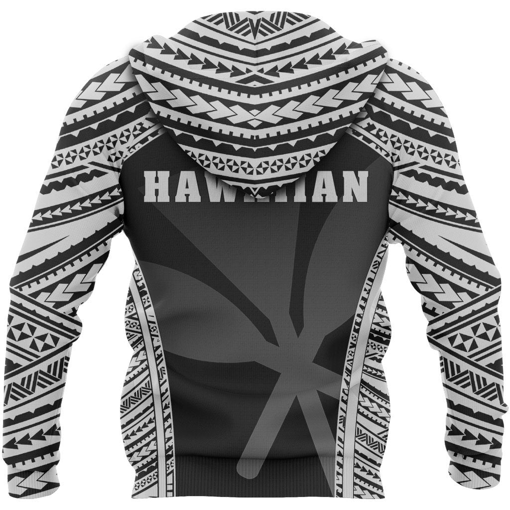 Kanaka Polynesian Zipper Hoodie Sport Style - Polynesian Pride