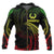 Pohnpei Micronesia All Over Zip up Hoodie Reggae Tribal Wave Unisex Reggae - Polynesian Pride