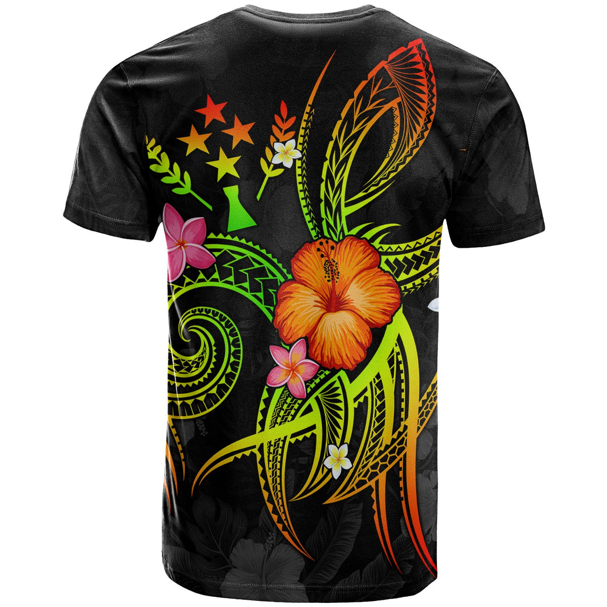 Kosrae Polynesian T Shirt Legend of Kosrae (Reggae) - Polynesian Pride