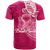 Breast Cancer Pink Ribbon Butterfly Polynesian Pink Version T Shirt LT12 - Polynesian Pride