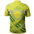 Cook Islands Custom Polo Shirt Cook Islands Flag Camisole Hibiscus Style - Polynesian Pride