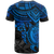 Pohnpei T Shirt Pohnpei FLag Blue Turtle Hibiscus - Polynesian Pride