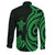 Hawaii Long Sleeve Shirts Green - Tentacle Turtle - Polynesian Pride